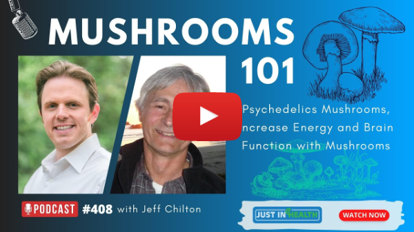 Jeff Chilton - Mushrooms 101, Psychedelics Mushrooms, Increase Energy and Brain Function