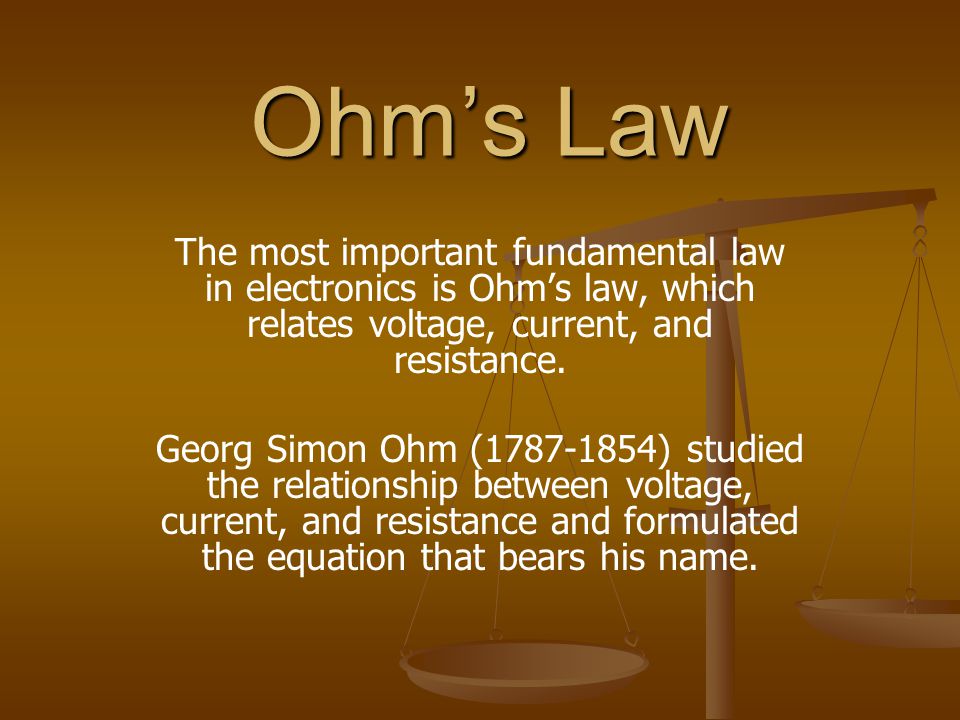 Ohm%E2%80%99s+Law+The+most+important+fundamental+law+in+electronics+is+Ohm%E2%80%99s+law%2C+which+relates+voltage%2C+current%2C+and+resistance..jpg