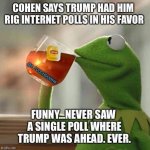 cohen claims to rigged polls.jpg