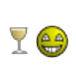 Smiley-Drinking-White-Wine-77224.gif