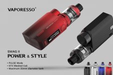 Vaporesso Swag 2 UK - A full vape kit with Swag 2 Mod and NGE SE Tank2 Mod And 