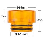 VT504-16mm bore Polished Resin low profile 810 drip tip replacement Size.jpg