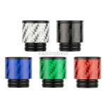 Carbon fiber 16mm Wide bore 810 drip tip Eleaf Rotor tank Vapor Storm HAWK FreeMax TWISTER 80W...jpg