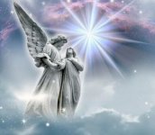 Wolfie w guardian angel.JPG