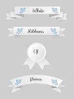 White ribbons of peace.JPG