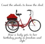 Sarah new tricycle 2026.jpg Sarah new tricycle 2026.jpg