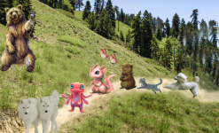 Big Bear north face hiking w people remove F.png Big Bear north face hiking w people remove F.png