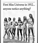 May be an image of text that says 'First Miss Universe in 1952... anyone notice anything? GREAT GREAT BRITAIN আ.া BRIAN''First Miss Universe in 1952... anyone notice anything? GREAT GREAT BRITAIN আ.া BRIAN'