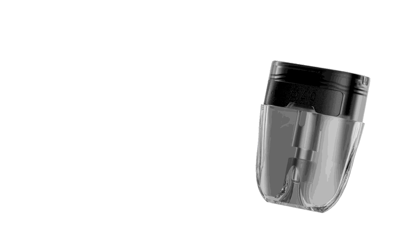 E-cigarette oil injection animation