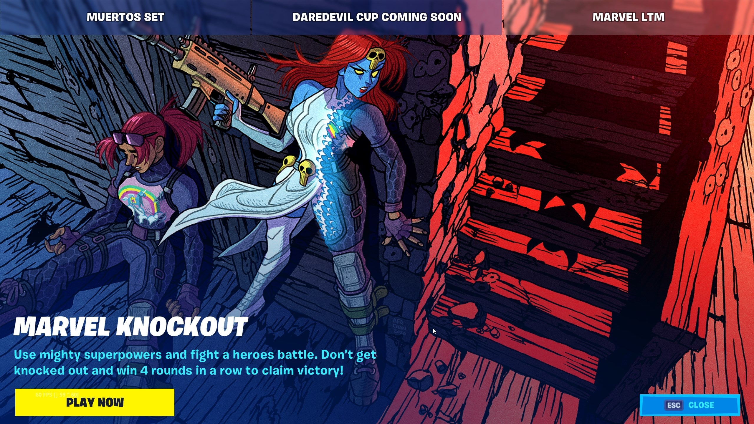 Fortnite - Marvel Knockout