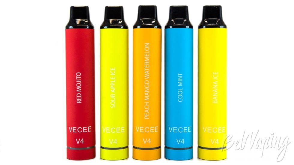 Одноразки VECEE V4 - внешний вид