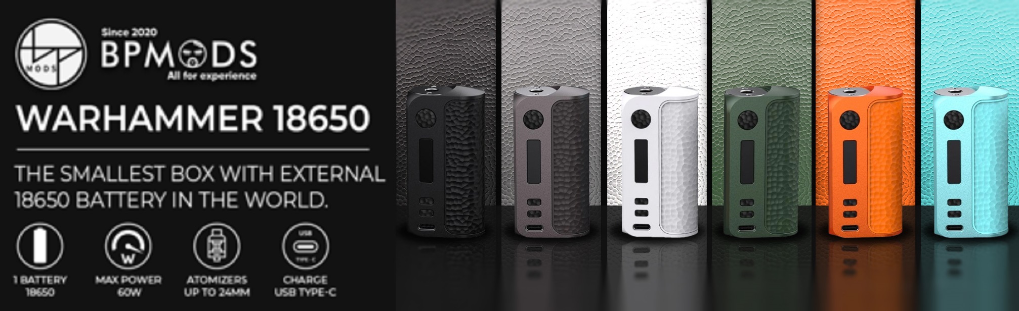 BP Mods Warhammer Single 18650 Box Mod 1.jpg