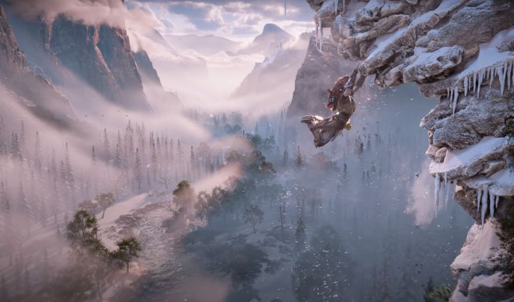 horizon forbidden west climbing