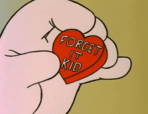 Forget It Kid Charlie Brown GIF - Charliebrown Valentines GIFs