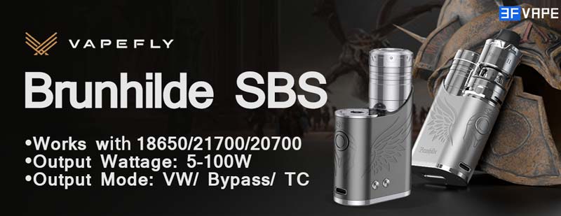 Vapefly Brunhilde SBS 100W Box Mod