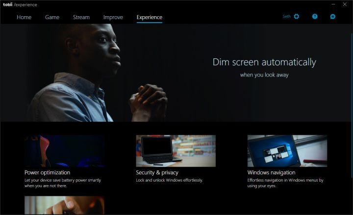 TobiiExperience