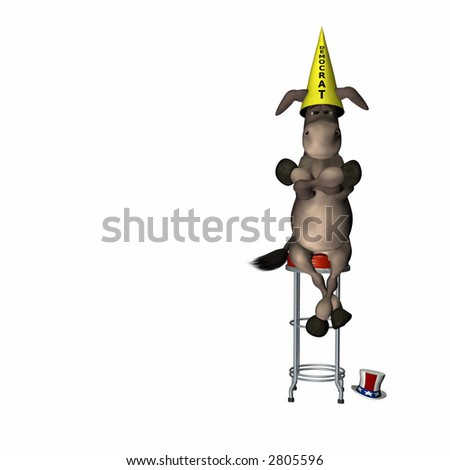 stock-photo-democrat-represented-by-a-donkey-sitting-on-a-stool-wearing-a-dunce-cap-political-humor-2805596.jpg