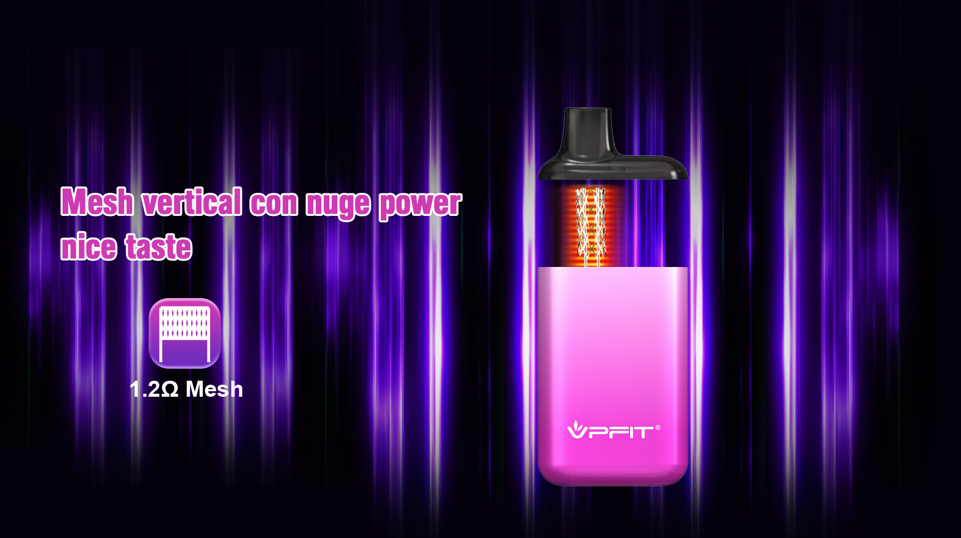 PADO smoke disposable vape pen mesh coil technology