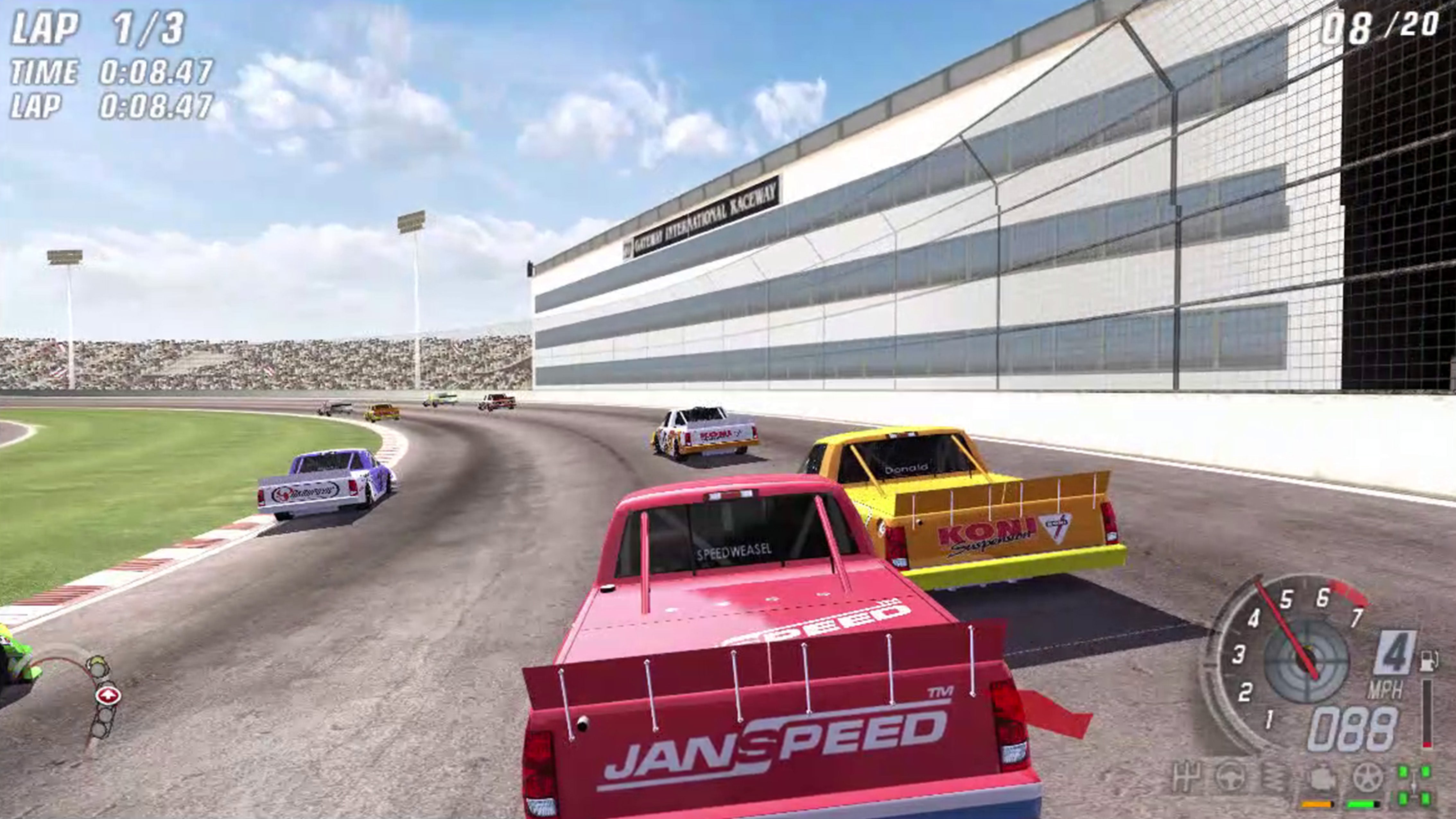 They don't call him Speedweasel for nothing.