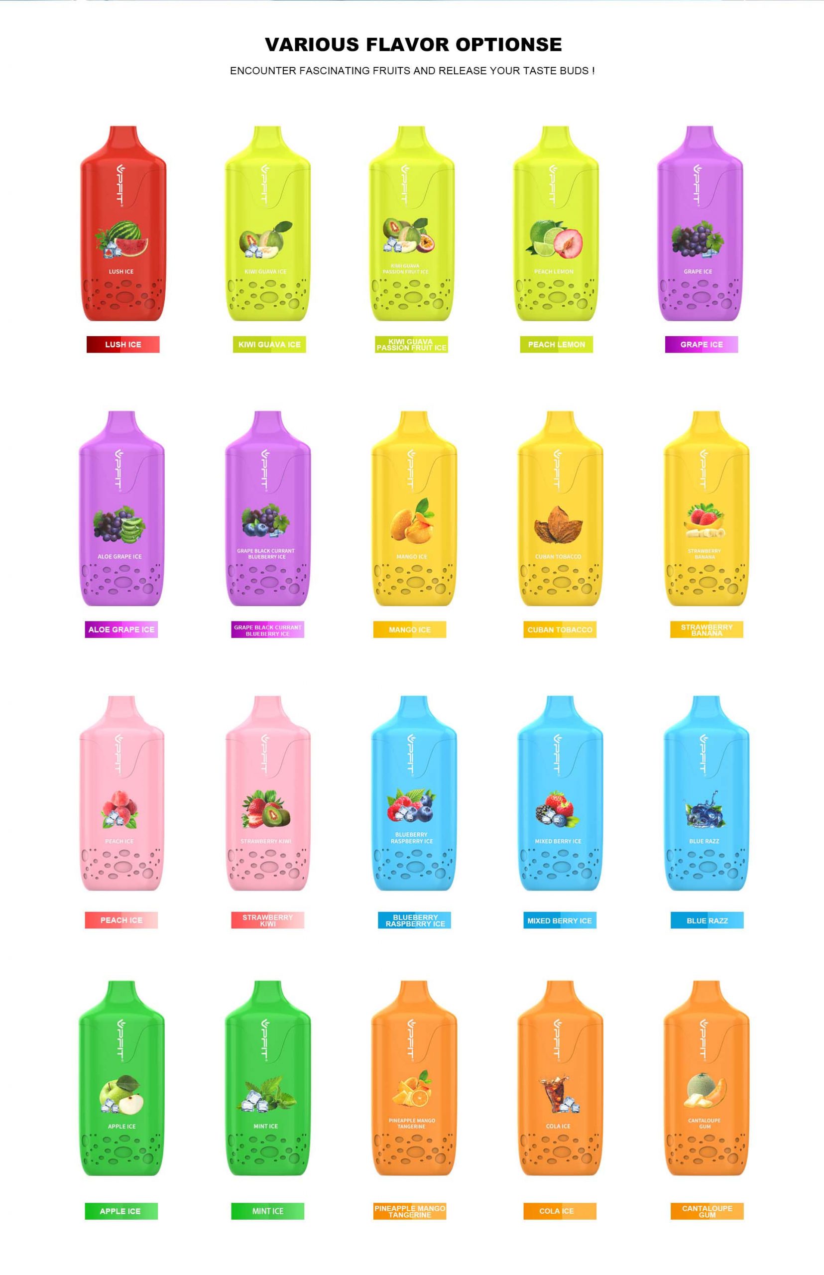 VPFIT Flexbar Cute Super Vape Mod Customization Girly vape pen flavor choice