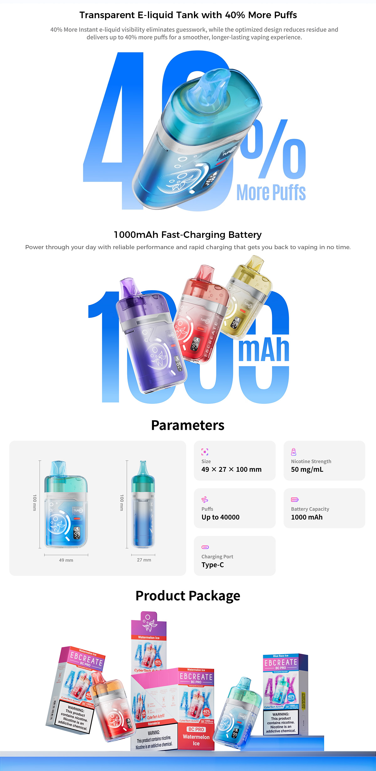 ebcreate bc pro 40k hot sale