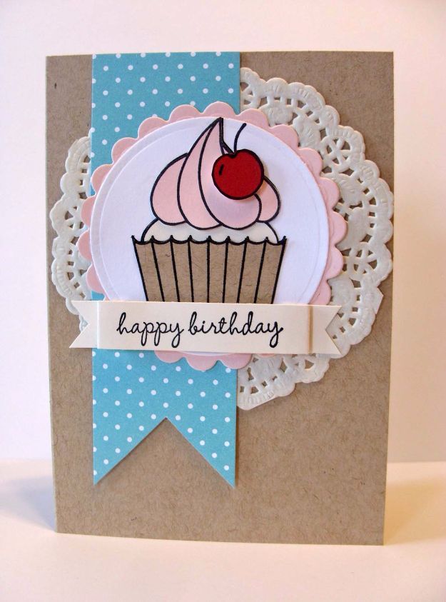 Cupcake DIY Birthday Card