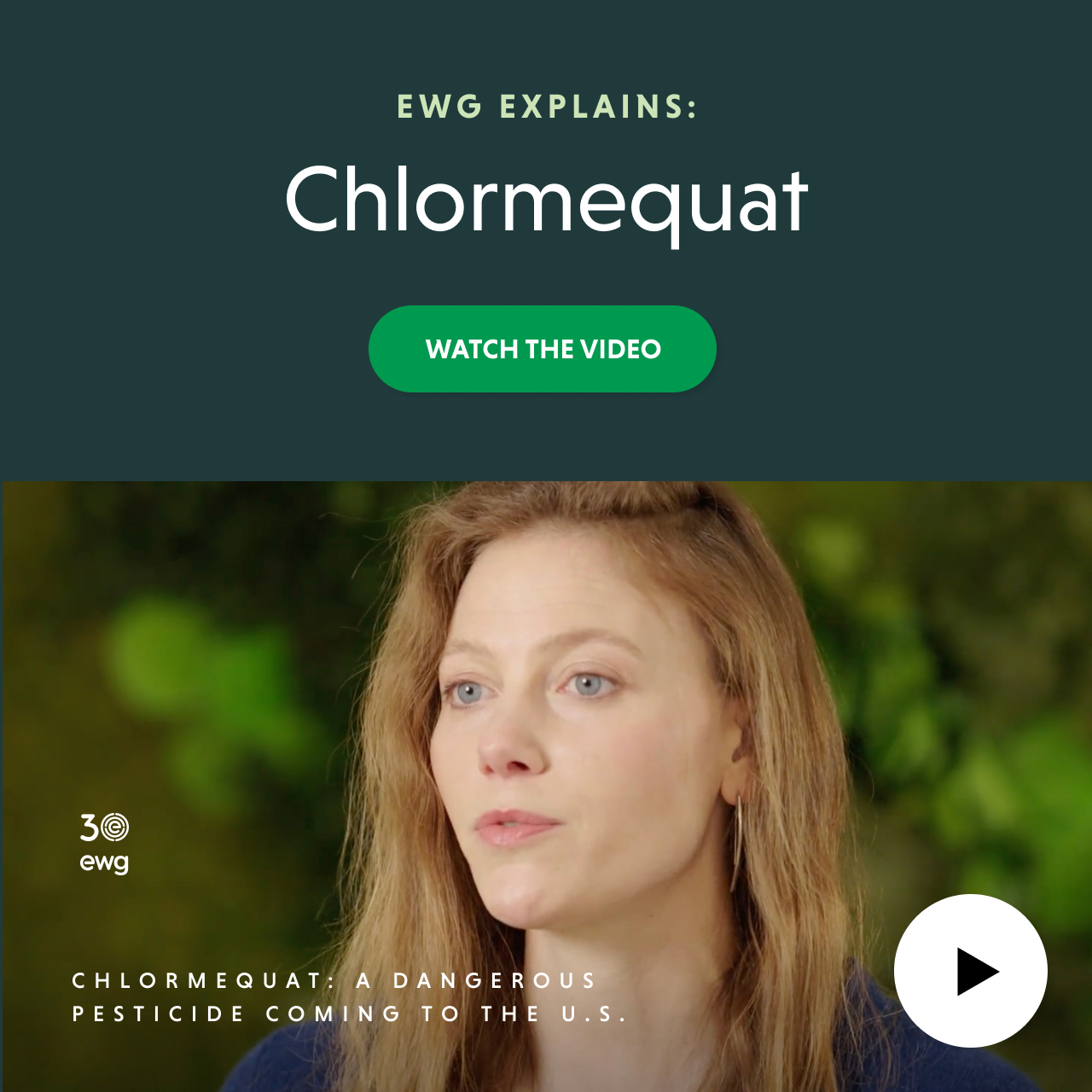 EWG Explains: Chlormequat - WATCH THE VIDEO
