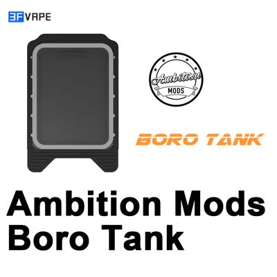 Ambition Mods Boro Tank for Billet / SXK BB Box Mod Kit